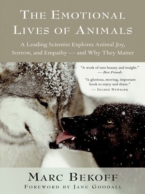 cover image of The Emotional Lives of Animals